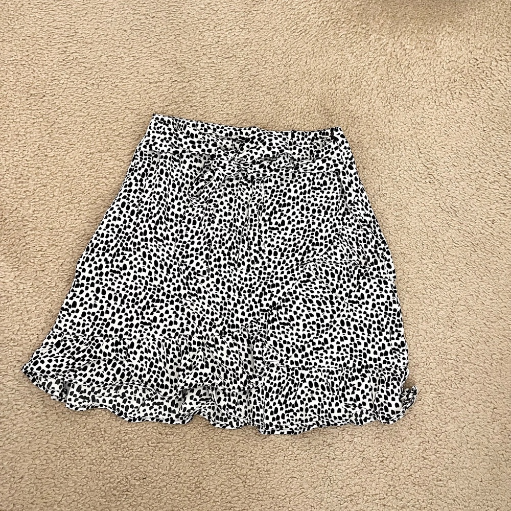 polka dot skirt